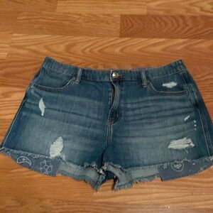 Women’s Aerie jean shorts-size large